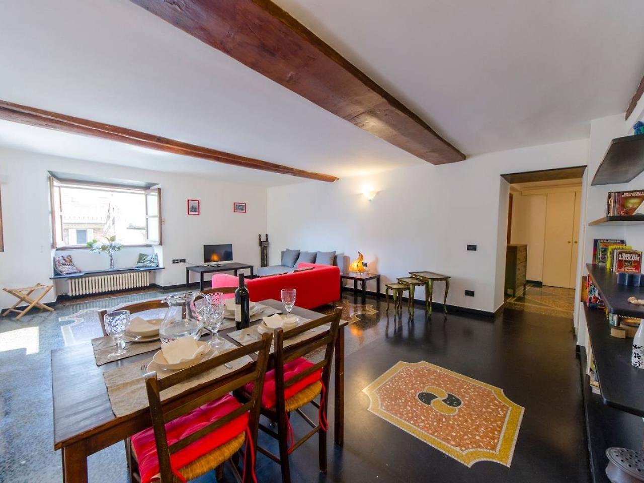 Joivy Colorful Flat For 5 Close To Piazza De Ferrari جنوة المظهر الخارجي الصورة